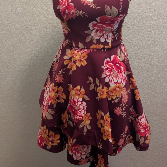 Floral Dress for Juniors Size 7/8 Sleeveless/Strapless Absolutely Adorable! - Picture 8 of 10